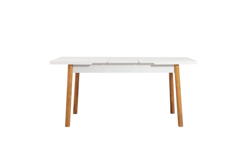 Ergene Matgrupp 120 cm Rektangulär - Natur/Marinblå - Möbler - Matplats - Matgrupp & matbord med stolar