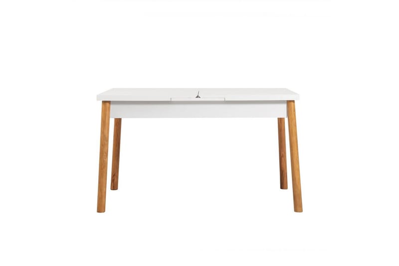 Ergene Matgrupp 120 cm Rektangulär - Natur/Marinblå - Möbler - Matplats - Matgrupp & matbord med stolar