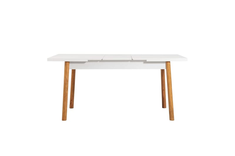 Ergene Matgrupp 120 cm Rektangulär - Natur/Marinblå - Möbler - Matplats - Matgrupp & matbord med stolar