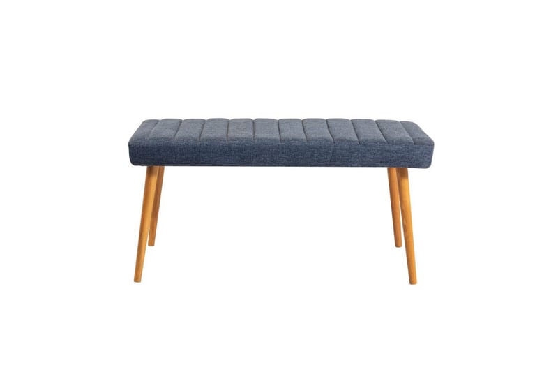 Ergene Matgrupp 120 cm Rektangulär - Natur/Marinblå - Möbler - Matplats - Matgrupp & matbord med stolar