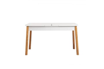 Ergene Matgrupp 120 cm Rektangulär - Natur/Marinblå - Möbler - Matplats - Matgrupp & matbord med stolar