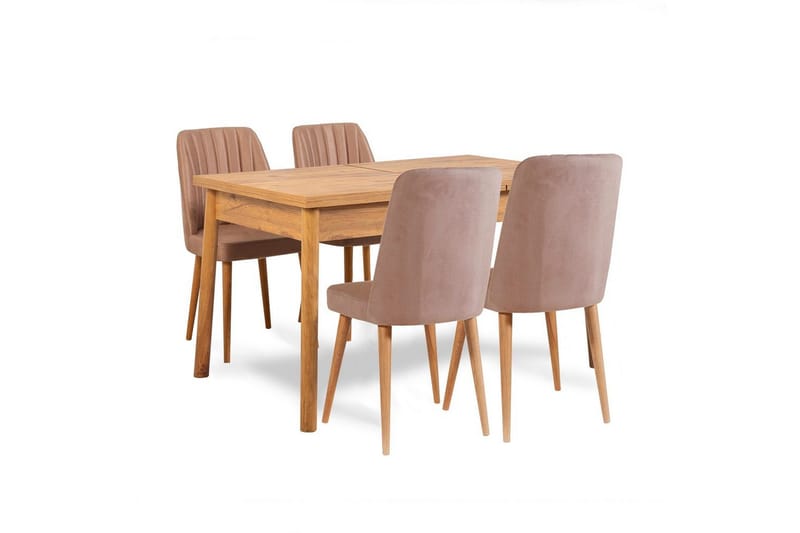 Ergene Matgrupp 120 cm Rektangulär, Natur/Sten