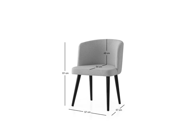 Errol Matstol - Svart/Grå - Möbler - Matplats - Matstol & köksstol