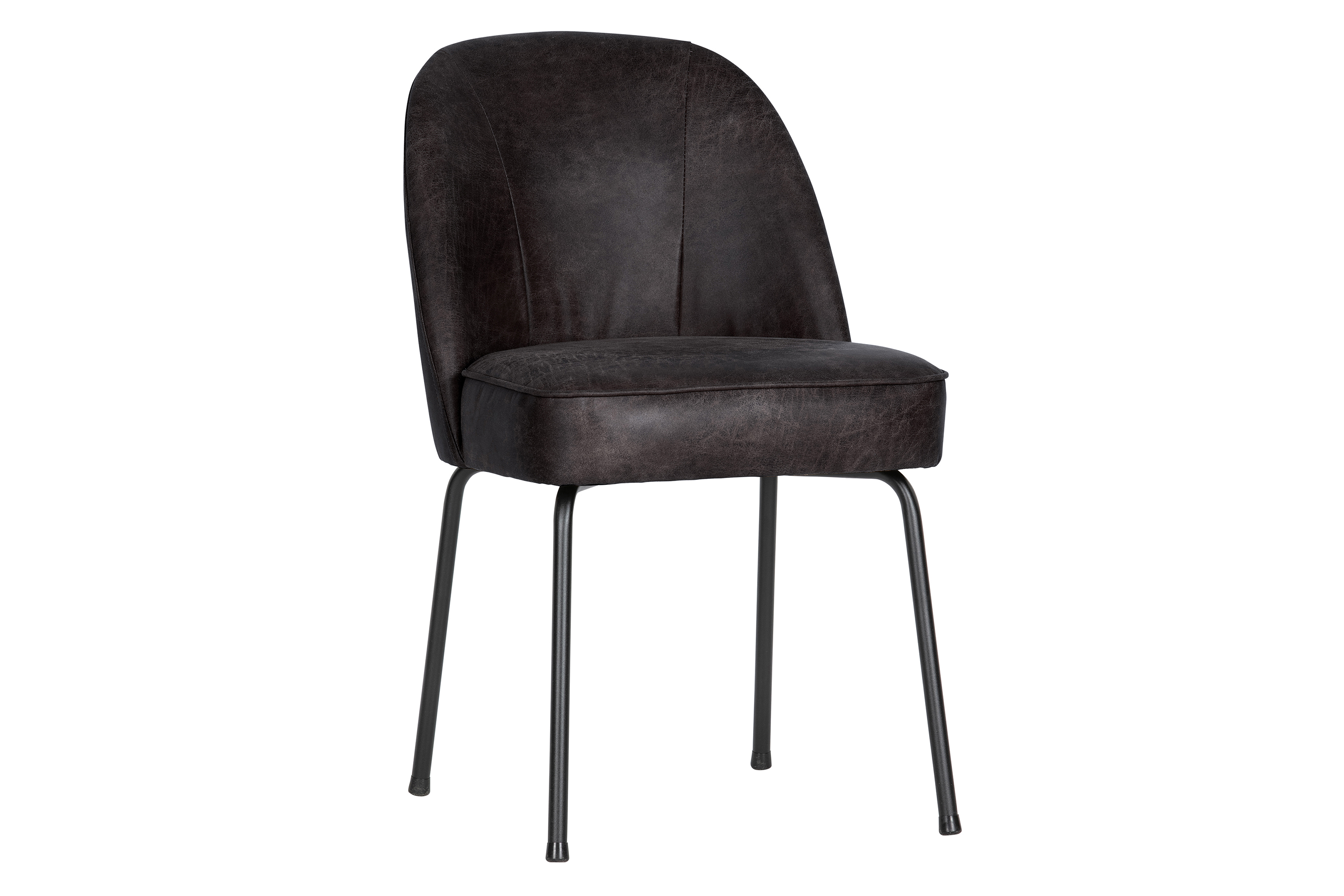 esha matstol läder svart - svart