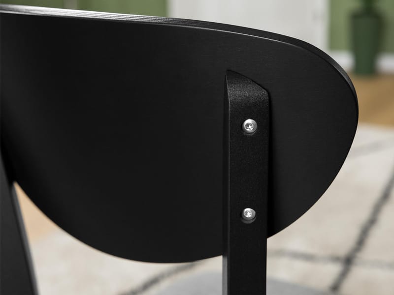 Esher Matstol - svart, beige - Möbler - Matplats - Matstol & köksstol