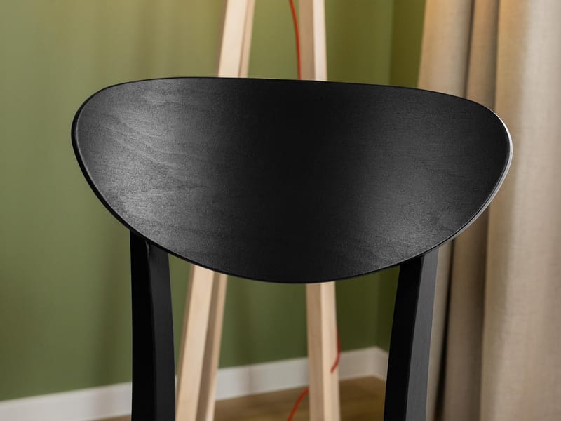 Esher Matstol - svart, brun - Möbler - Matplats - Matstol & köksstol