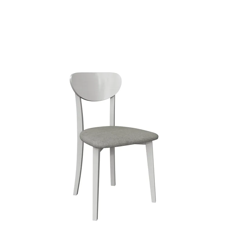 Esher Matstol, vit, grå