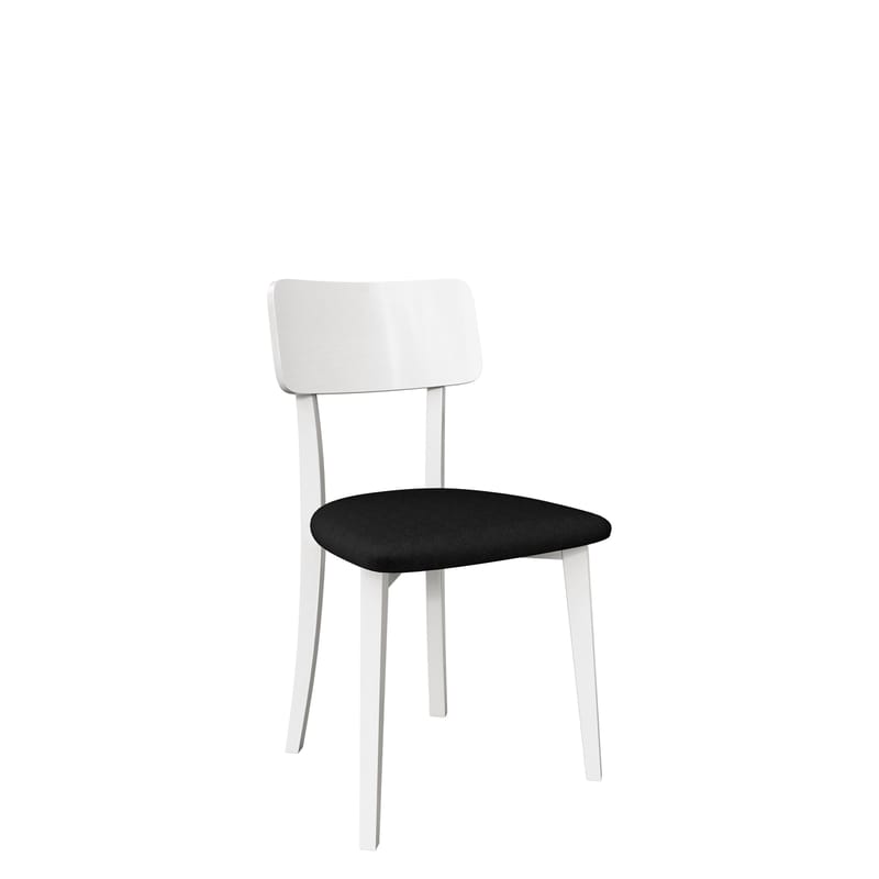 Esher Matstol, vit, svart
