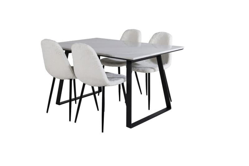Estelle matbord med 4 Polar Matstol - Möbler - Matplats - Matgrupp & matbord med stolar