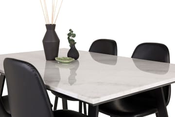 Estelle matbord med 4 Polar Köksstol - Möbler - Matplats - Matgrupp & matbord med stolar