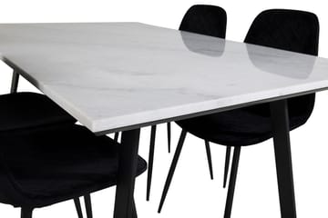 Estelle matbord med 4 Polar Matstol - Möbler - Matplats - Matgrupp & matbord med stolar
