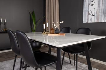 Estelle matbord med 4 Polar Köksstol - Möbler - Matplats - Matgrupp & matbord med stolar