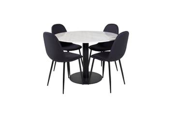 Estelle Matgrupp 106 cm Rund med 4 Polar stolar
