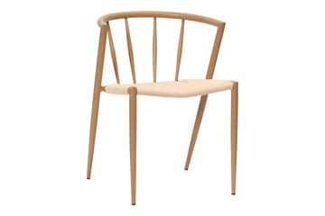 Beige / Metallben Ek