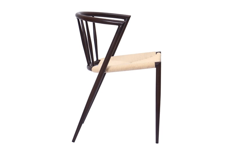 Ewald Matstol - Beige / Metallben Rökt ek - Möbler - Matplats - Matstol & köksstol
