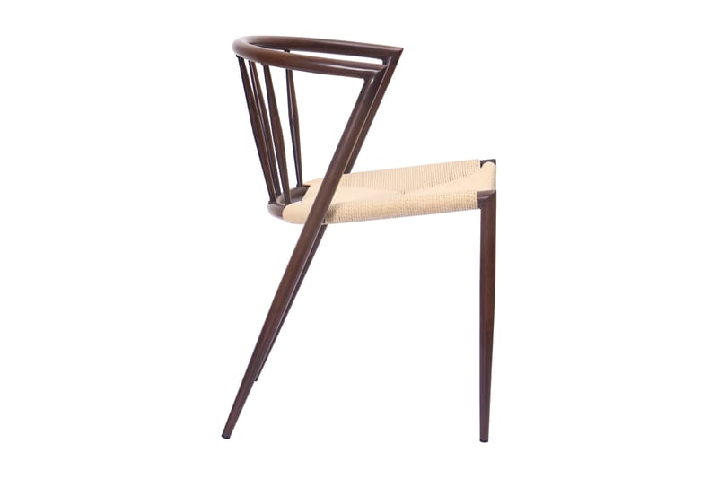 Ewald Matstol - Beige / Metallben Rökt ek - Möbler - Matplats - Matstol & köksstol