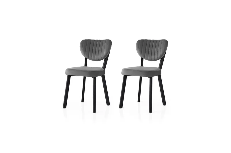 Ezzie Matstol, Svart/Antracit