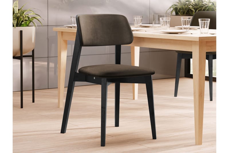 Ferrara Matstol - Brun/Svart - Möbler - Matplats - Matstol & köksstol