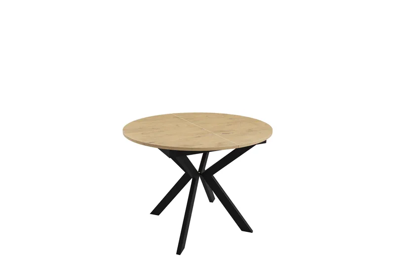 Ferrer Matbord 138 cm, Svart/Beige