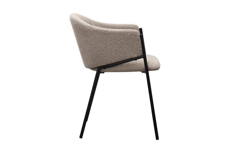 Filip Matstol - Taupe Bouclé - Möbler - Matplats - Matstol & köksstol