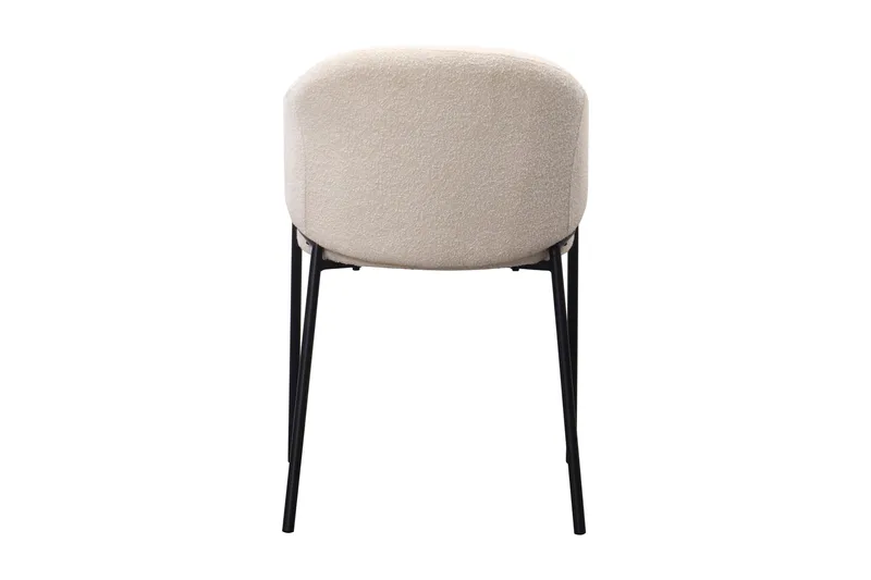 Filip Matstol - Vit Bouclé - Möbler - Matplats - Matstol & köksstol