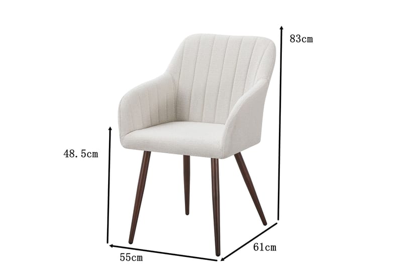 Filippa Matstol - Vit - Möbler - Matplats - Matstol & köksstol