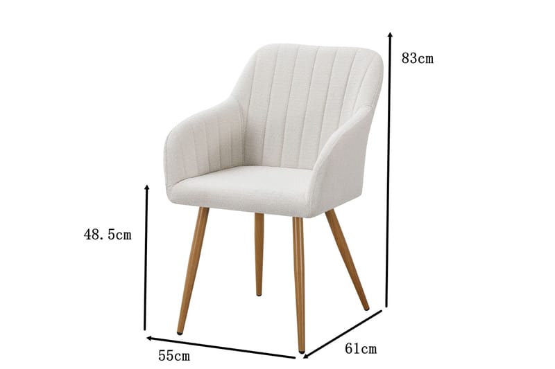 Filippa Matstol - Vit - Möbler - Matplats - Matstol & köksstol