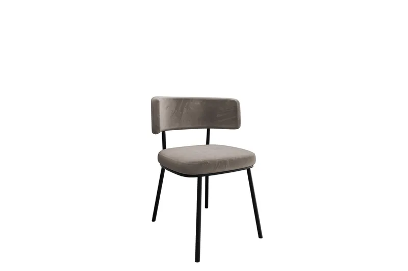 Flanagan Matstol, Grå/Svart