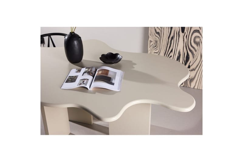 Flower Ovalt Matbord 190 cm - Beige - Möbler - Matplats - Matbord & köksbord