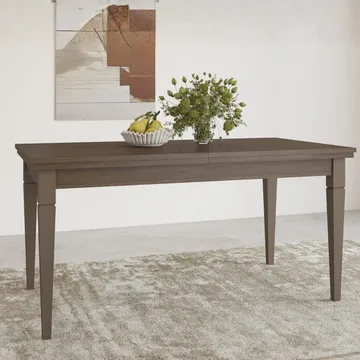 Förlängningsbart Matbord Evora 160 cm - Ljus Beige - Möbler - Matplats - Matbord & köksbord
