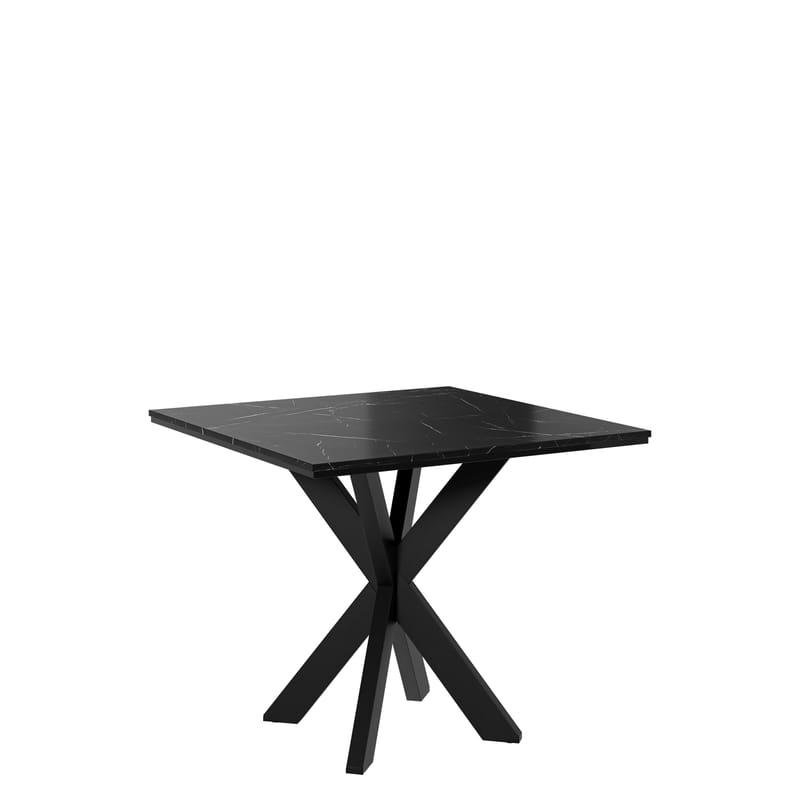 Fynrel Matbord 90 cm Kvadratisk - Svart - Möbler - Matplats - Matbord & köksbord