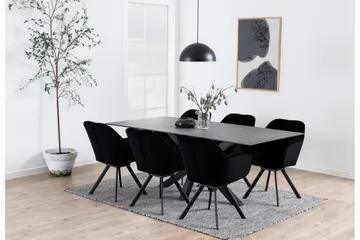 Ganesh Matbord 100 cm Rektangulär - Svart - Möbler - Matplats - Matbord & köksbord
