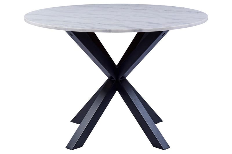 Ganesh Matbord 110 cm Rund - Vit - Möbler - Matplats - Matbord & köksbord