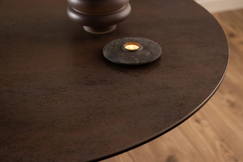 Ganesh Matbord 119 cm Rund - Brun - Möbler - Matplats - Matbord & köksbord