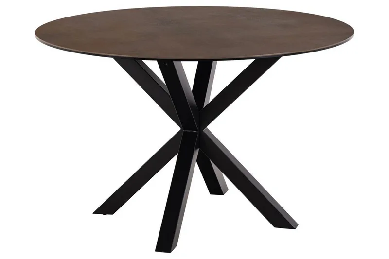 Ganesh Matbord 119 cm Rund, Brun