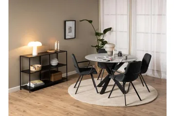 Ganesh Matbord 119 cm Rund - Grå - Möbler - Matplats - Matbord & köksbord