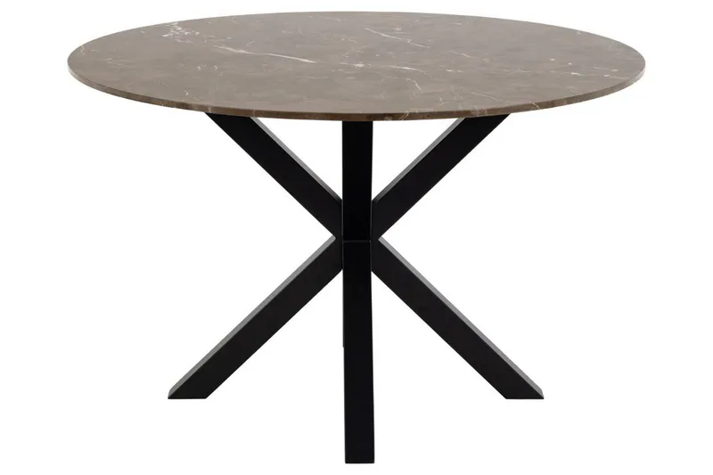 Ganesh Matbord 120 cm Rund - Brun - Möbler - Matplats - Matbord & köksbord