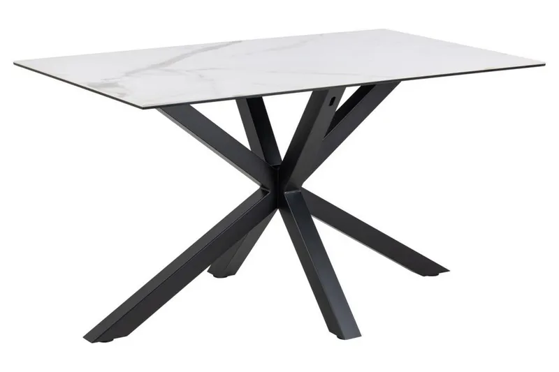 Ganesh Matbord 80 cm Rektangulär, Vit