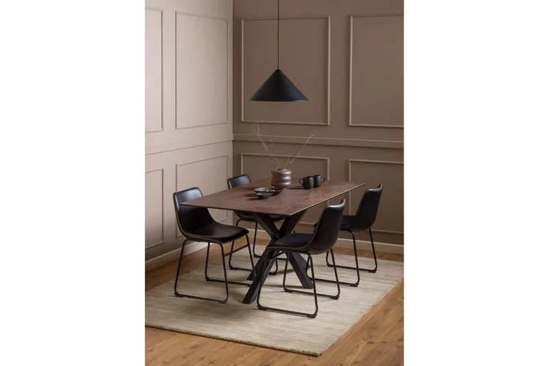 Ganesh Matbord 90 cm Rektangulär - Brun - Möbler - Matplats - Matbord & köksbord