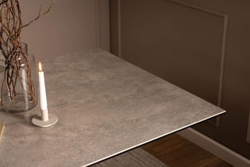 Ganesh Matbord 90 cm Rektangulär - Grå - Möbler - Matplats - Matbord & köksbord