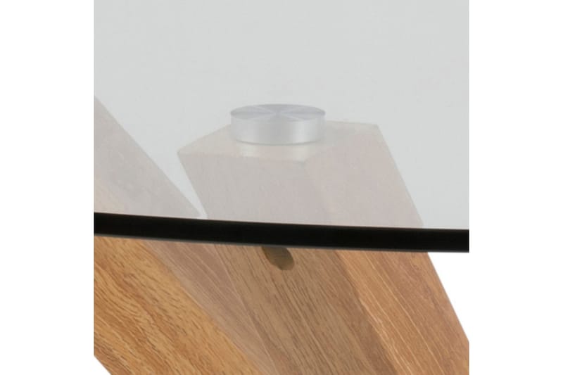 Ganesh Runt Matbord 119 cm i Glas - Transparent - Möbler - Matplats - Matbord & köksbord