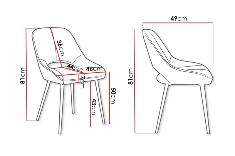 Garrick Matstol - Svart - Möbler - Matplats - Matstol & köksstol
