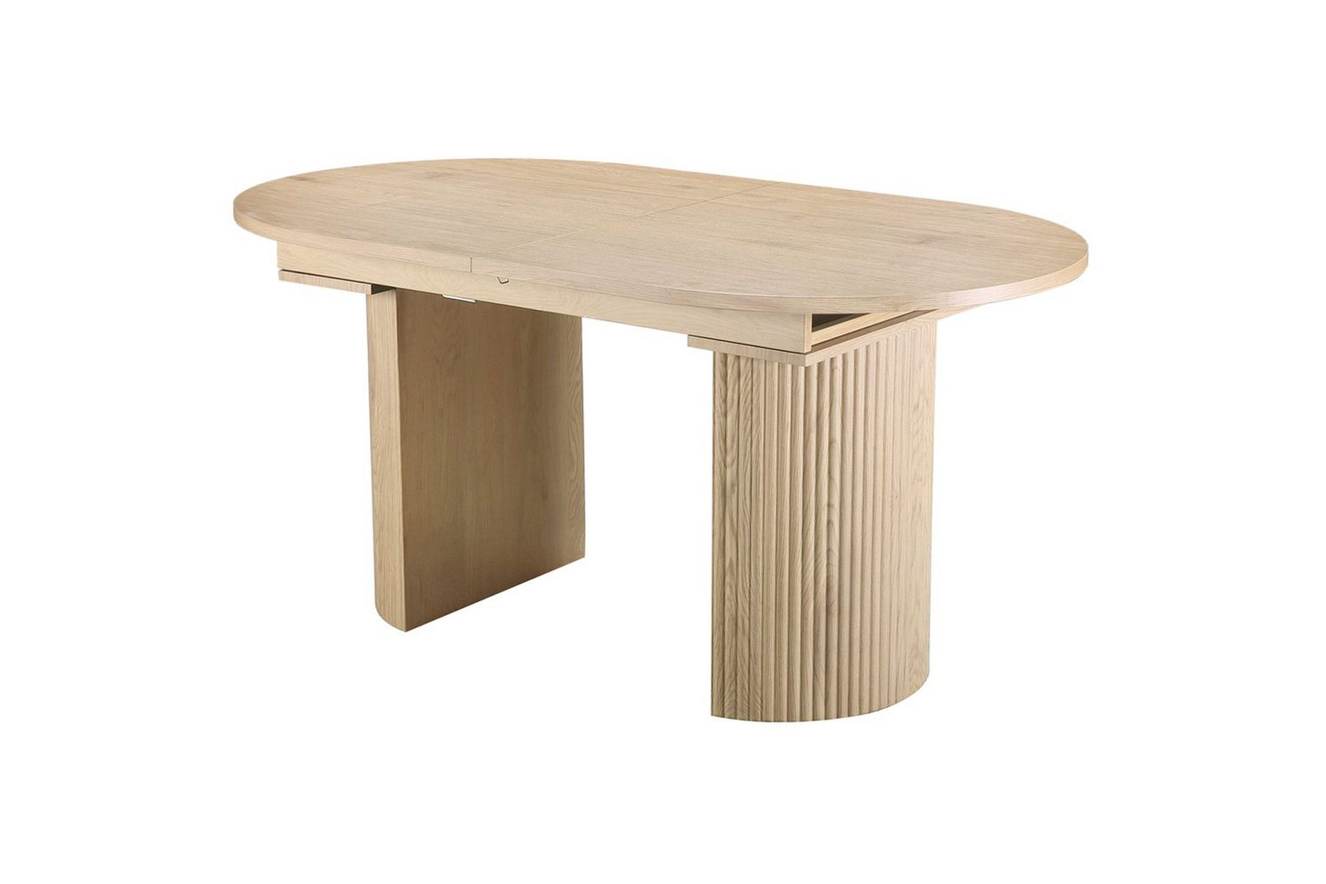 gartempe matbord oblong 160x90 cm - brun