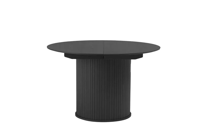 Gethin Matbord 120 cm Rund, Svart