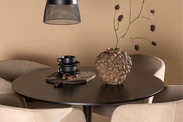 Glade Matgrupp 100 cm Rund med 4 Berit stolar - Beige - Möbler - Matplats - Matgrupp & matbord med stolar
