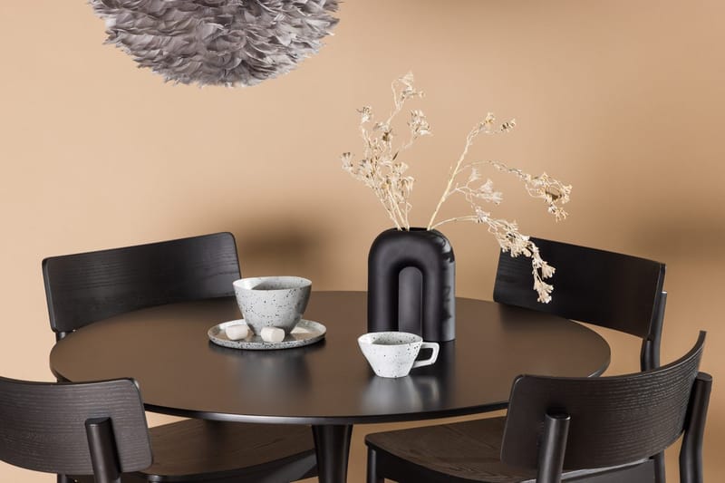 Gladiusa Matbord 100x74 cm Runt med 4 Montros Matstol - Möbler - Matplats - Matgrupp & matbord med stolar