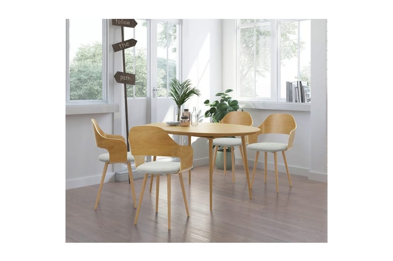 Graham Matgrupp 4-sits - Brun - Möbler - Matplats - Matgrupp & matbord med stolar