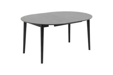 Grasonville Förlängningsbar Matgrupp 115-154 cm + 4 st Matstolar - Svart - Möbler - Matplats - Matgrupp & matbord med stolar