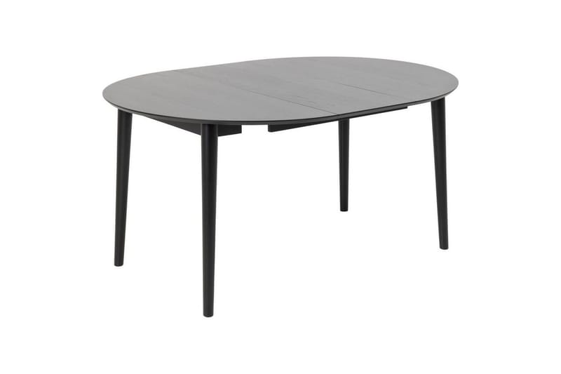Grasonville Förlängningsbar Matgrupp 115-154 cm + 4 st Matstolar - Svart - Möbler - Matplats - Matgrupp & matbord med stolar