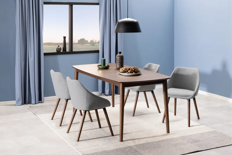 Grasonville Matbord 219x90 cm - Valnöt - Möbler - Matplats - Matbord & köksbord